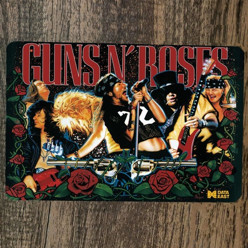 Arcade Games & Vending Llc Photos - Guns n Roses Arcade Metal Wall