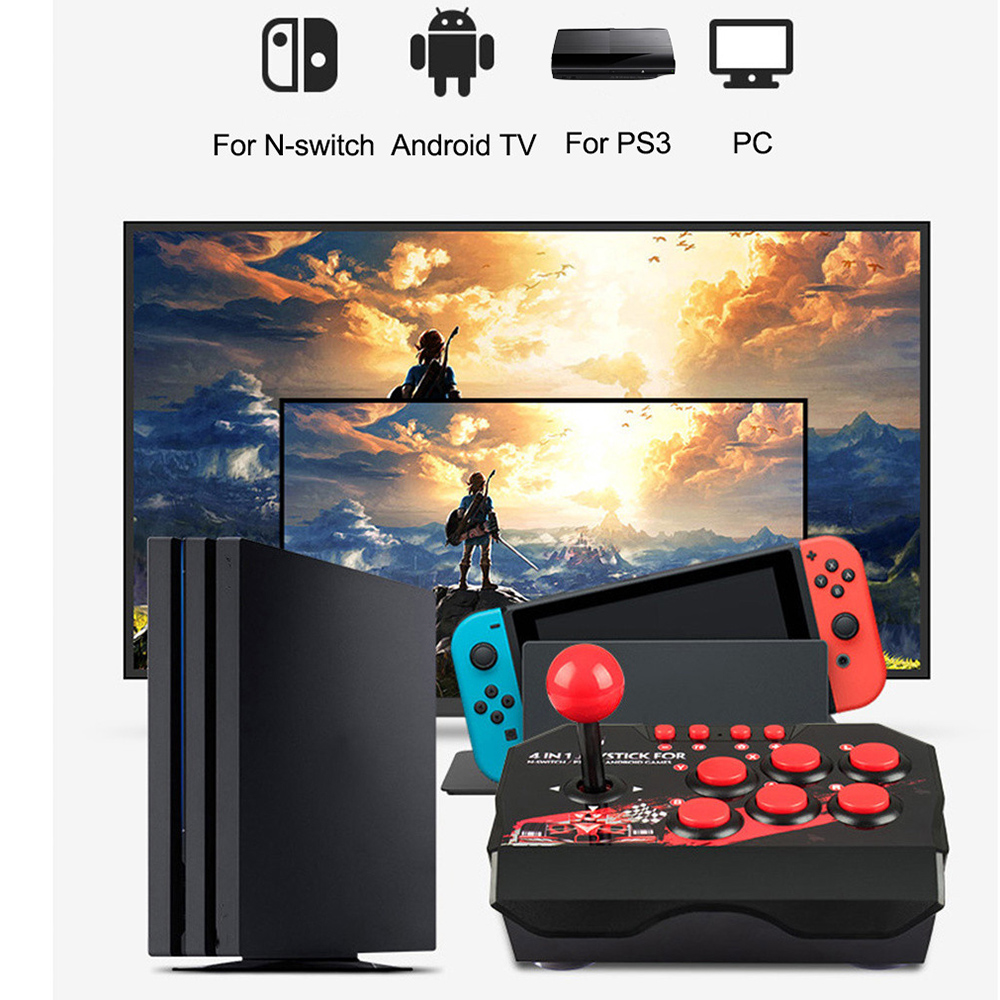 GAMINJA 4-in 1Game Joystick Wi - Arcade Vibes ulasan dan harga