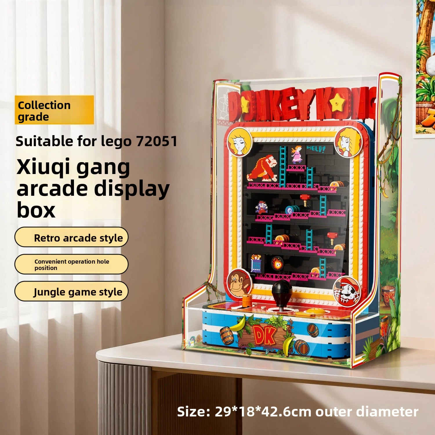 Suitable for LEGO 72051 Donkey - Arcade Vibes ulasan dan harga